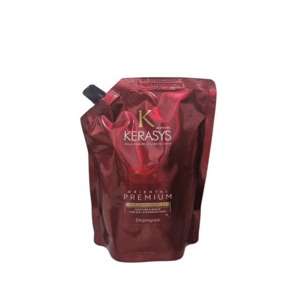 Kerasys - Oriental Premium Red Camellia Oil EX Shampoo 500ml REFIL (Embalagem Nova)