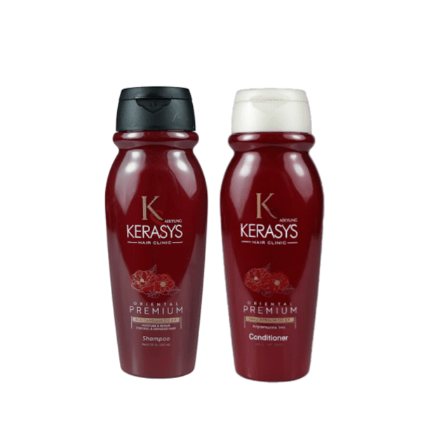 Kerasys Oriental Premium Red Camellia Duo (Shampoo 200ml + Condicionador 200ml)